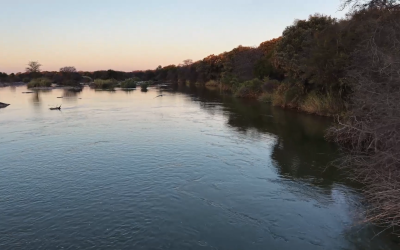 Take the road along the Limpopo River